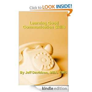 Learning Good Communication Skills (Card Decks) Jeff Davidson  