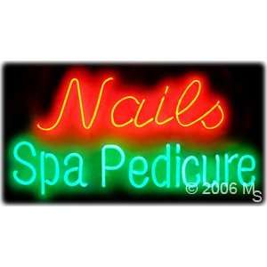 Neon Sign   Nails Spa Pedicure   Extra: Grocery & Gourmet Food