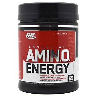 Optimum Nutrition Amino Energy 65 Servings, Fruit Fusion, 585 Grams