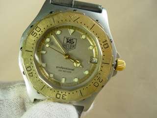 TAG HEUER PROFESSIONAL 3000 SERIES WATCH RARE  