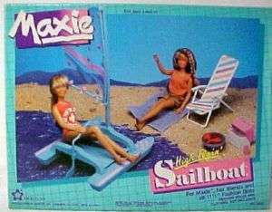 Vintage 1988 MAXIE Playset HIGH FLYIN SAILBOAT Hasbro  