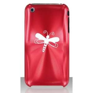   Aluminum Metal Back Case Cute Dragonfly Cell Phones & Accessories