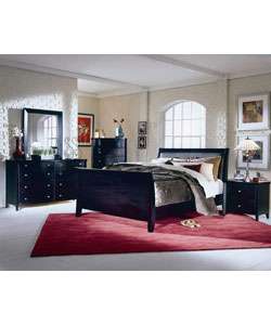 Portofino Black 5 piece Bedroom Set  