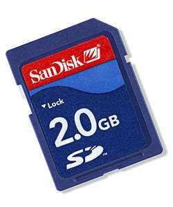 SanDisk 2GB (SD) Secure Digital Memory Card (Bulk Packaging 