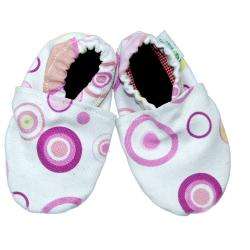Pink Circles Infant Girl Canvas Shoes  Overstock