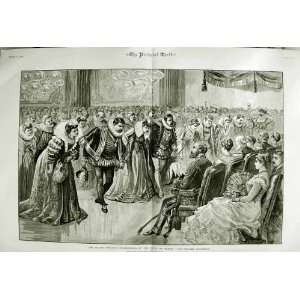  1882 SILVER WEDDING COURT BERLIN ENGLISH QUADRILLE