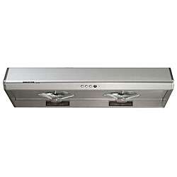 Brushed Stainless Steel 36 inch Under cabinet Range Hood   