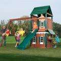 Brentwood Wood Complete Swing Set Kit  