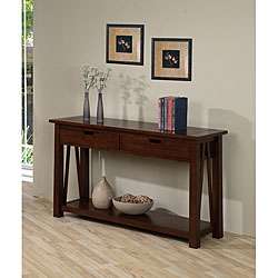 Ozark 2 drawer Console Table  Overstock