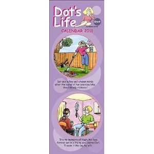  Dots Life Super Slim Calendar 2011 (9781848206229) Books