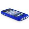 For iPHONE 2G 3G 3GS BLUE SILICONE CASE COVER+Armband  