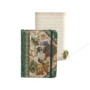  Punch Studio Note Pad Pocket Book Tiny Royal Peacock (2 
