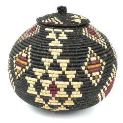 Ukhamba Zulu Symbols Beer Basket (South Africa)  