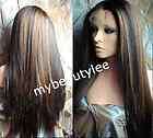 selectable yaki straight indian remy human hair full lace wigs