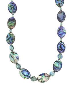 Charming Life Rainbow Paua Shell Necklace  Overstock