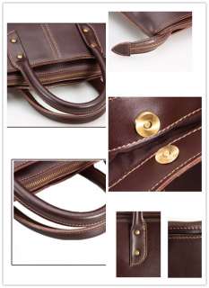 New Classic Mens Genuine Leather Briefcases&Handbag  