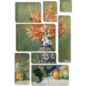 Nature Morte, Fleurs Et Fruits 1889 by Auguste Renoir aka Pierre 