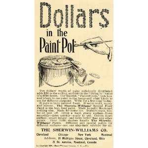  1897 Ad Sherwin Williams Paint Home Improvement Value 