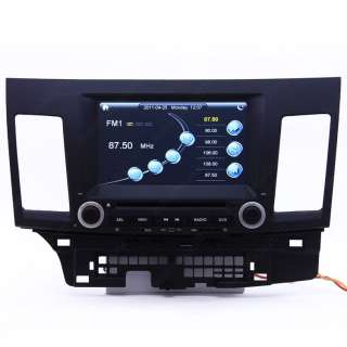 Mitsubishi Lancer Car GPS Navigation System DVD Player  