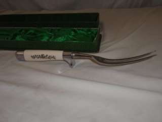 Old Peaso Stainless Steel Knife Fork Carving Set New  