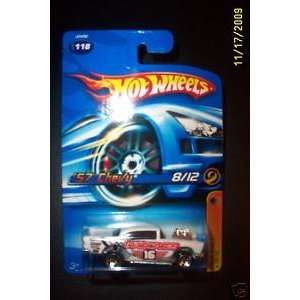  Hot Wheels 57 Chevy Track Aces #118 (2006): Everything 
