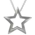 Sterling Silver Star Pendant  