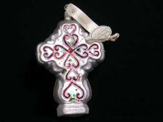 Waterford Holiday Heirloom Celtic Cross Ornament  NIB  