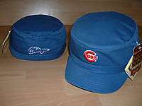 NWT CHICAGO CUBS BLUE CADET HAT CAP FITTED SIZE LARGE  