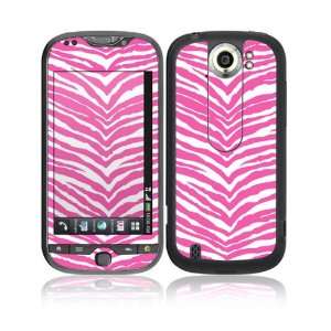  HTC myTouch 4G Slide Decal Skin Sticker   Pink Zebra 