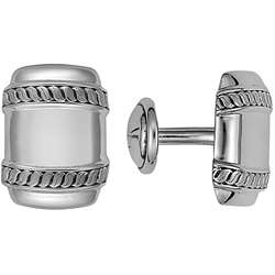 Scott Kay Jewelry Sterling Silver Mens Cuff Links  