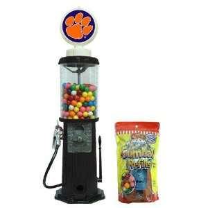  Clemson Tigers NCAA Black Retro Gas Pump Gumball Machine 