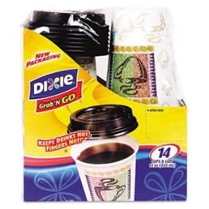  Dixie® PerfecTouchTM Grab N Go Combo Box CUP,LID,COMBO 