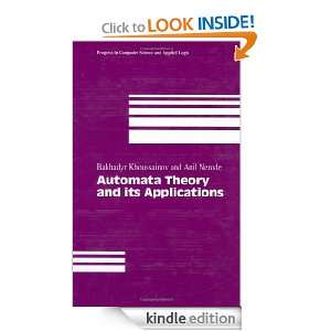 Automata Theory and its Applications (Progress in Computer Science and 