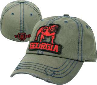 Georgia Bulldogs Hat 47 Brand Hancock Vintage Fitted Hat  