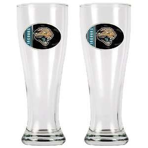  Great American Jacksonville Jaguars 16oz Pilsner Glass Set 