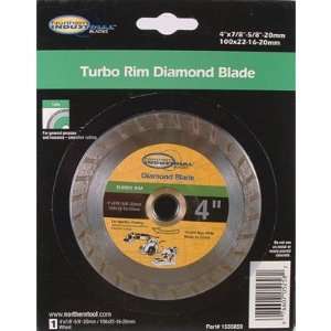   Industrial General Purpose Turbo Dry Cutting Diamond Blade   4in. dia