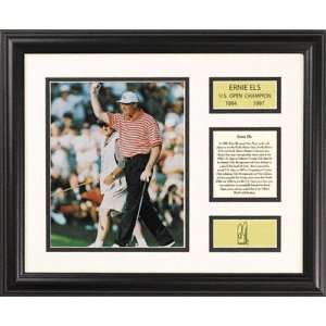 Ernie Els Signature Series Framed Collage with Engraved Signature 