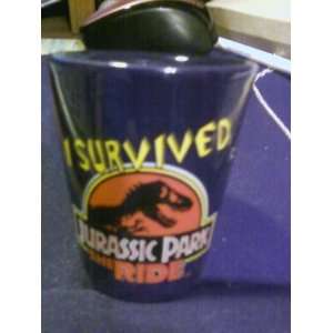  Jurassic Park Ride Shot Glass 