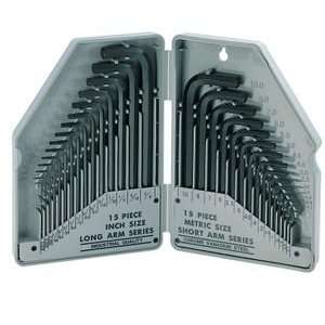  Eclipse Tools Hex Key Set   US and Metric
