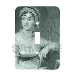  Jane Austen   Glow in the Dark Light Switch Plate 