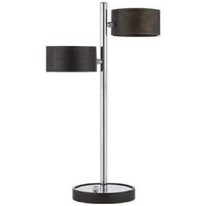  Energy Efficient Wood Shade Metal Table Lamp: Home 