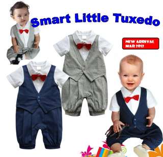   of Smart Tuxedo Suit: Shirt + Pants + Bowtie + Vest All In One Piece