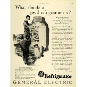   General Electric Kitchen Appliance   Original Print Ad