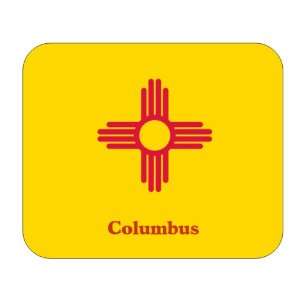  US State Flag   Columbus, New Mexico (NM) Mouse Pad 
