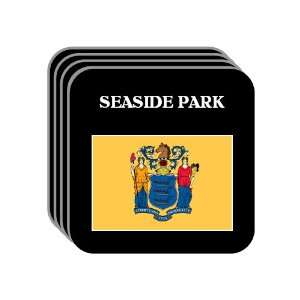 US State Flag   SEASIDE PARK, New Jersey (NJ) Set of 4 Mini Mousepad 