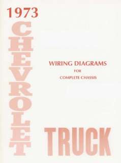 CHEVROLET 1973 Truck Wiring Diagram 73 Chevy Pick Up  