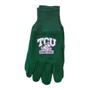 Texas Christian University (TCU) Horned Frogs Knit College Logo Glove 