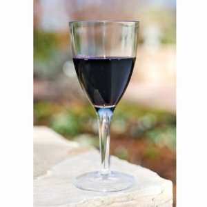  Acrylic Stemware Wine Glass in Gift Box   Set of 4 