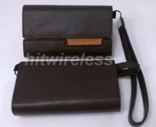   HORIZONTAL BROWN LEATHER CASE   BOLD 9650 9700 9780 9900 9930  