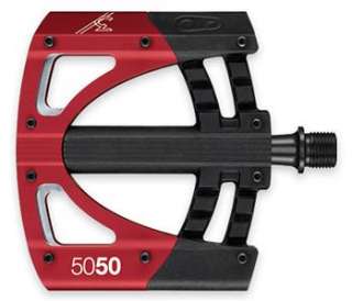 12 Crank Brothers 5050 3 Black   RED ATB DH Pedals 50 50 NEW  